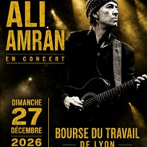 Ali Amran En Concert À Lyon