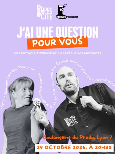 J'ai Une Question Pour Vous