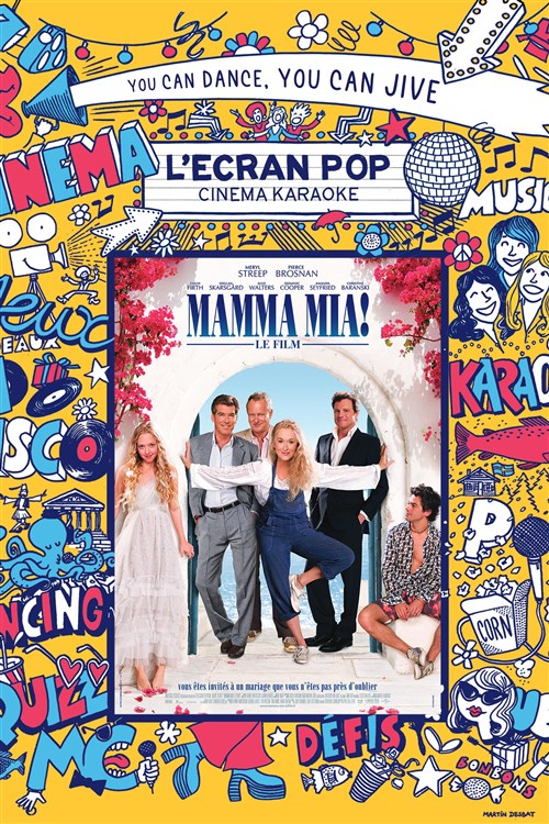 L'ecran Pop Cinéma-Karaoké : Mamma Mia !