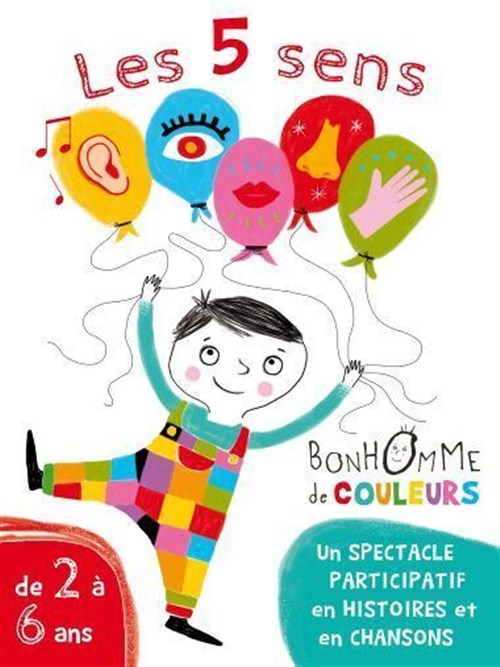Les 5 Sens De Bonhomme De Couleurs