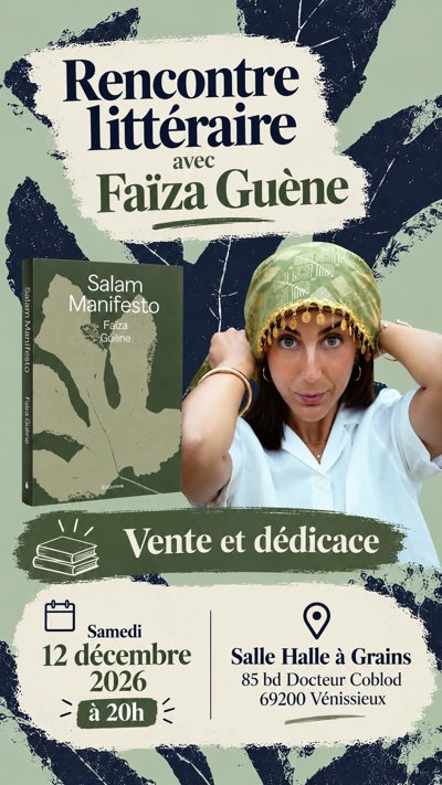 Rencontre Littéraire Avec Faïza Guène