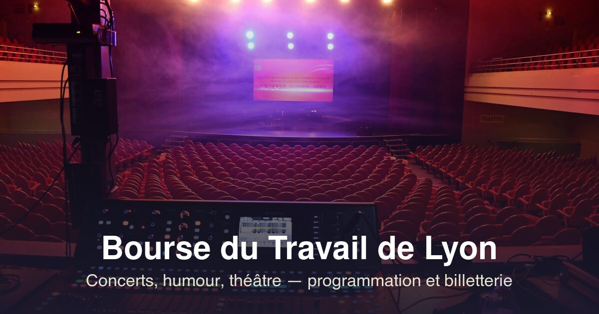 Spectacles enfants à Lyon 2026 : jeune public et famille — dates et billets